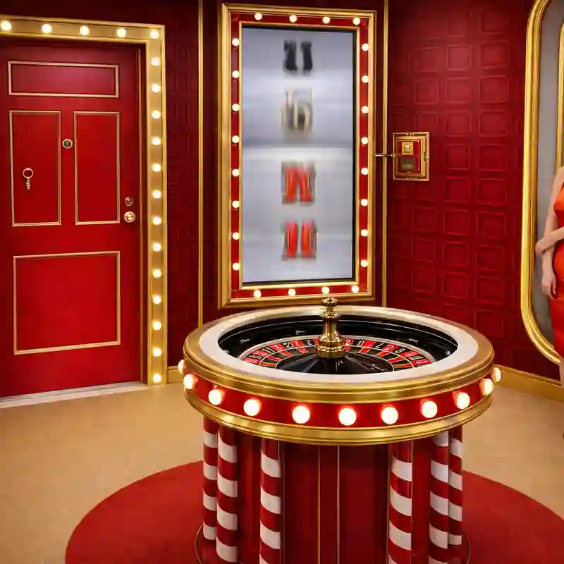Red Door Roulette luxury casino game interface